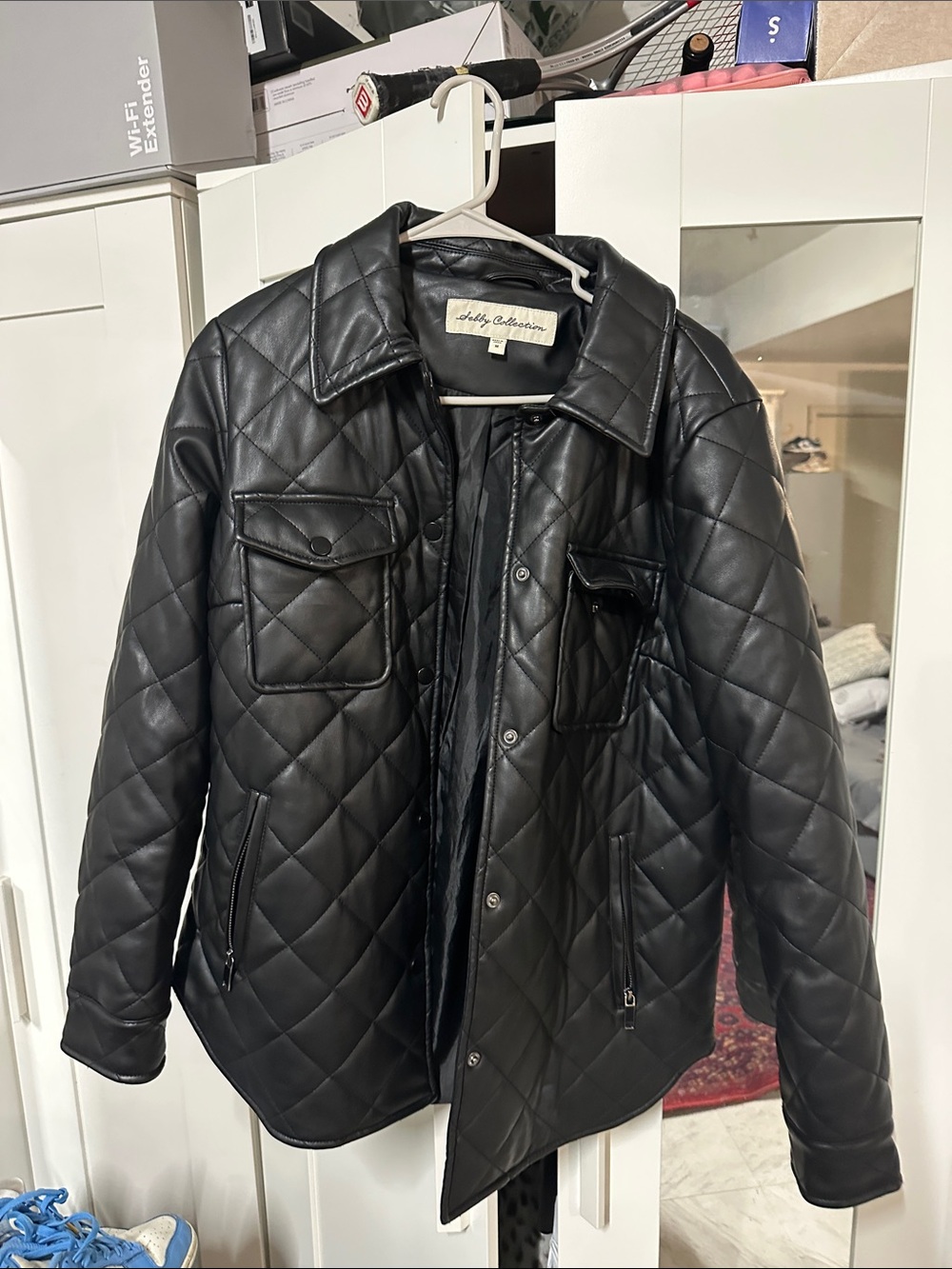 Nice leather coat
